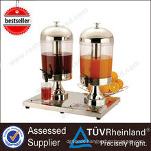 Restaurant Machines Double Heads Refrigerated Juice Dispenser Prices